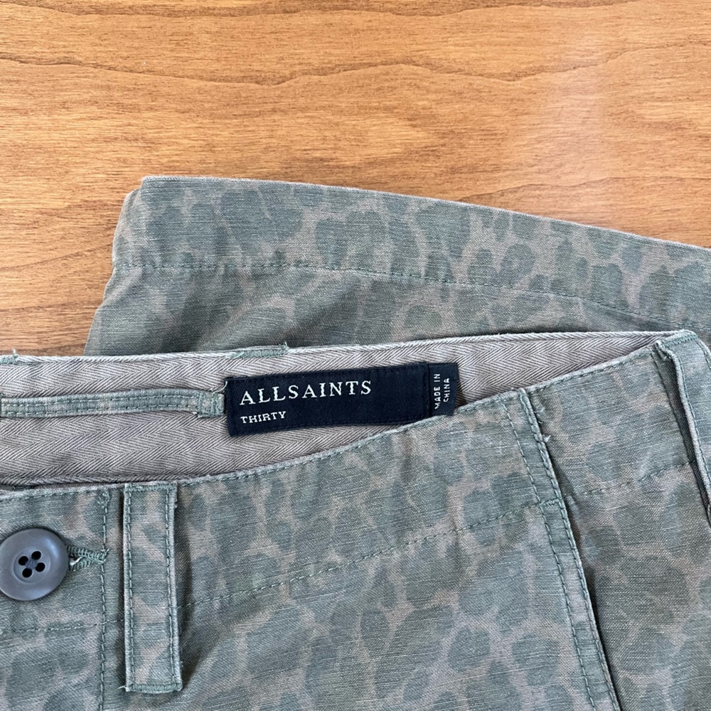 All Saints Men’s Printed Fuji Short Men’s 30 - Picture 4 of 4